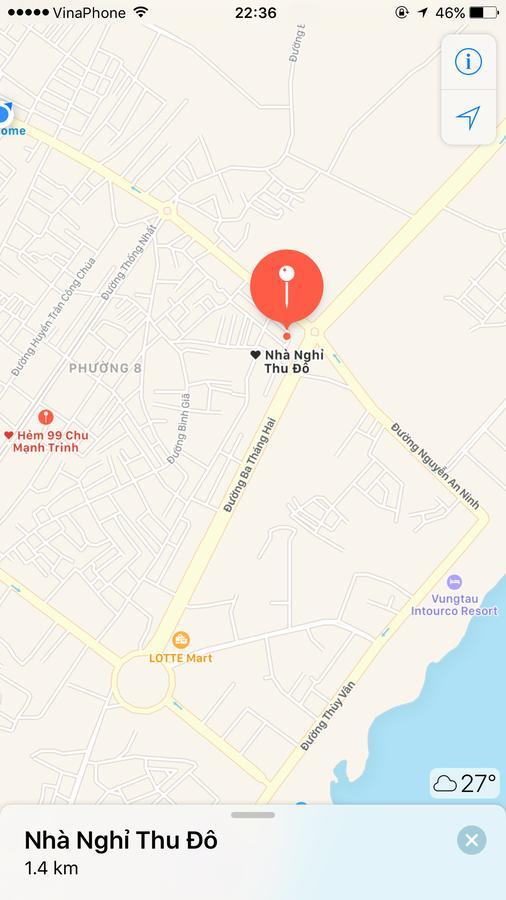 Thu Đô Motel Vung Tau Exterior foto